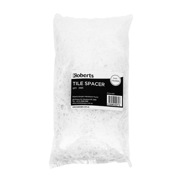 Victiles simple RDXA4995 ROBERTS DESIGN X SHAPE SPACER 2MM*2000 BAG