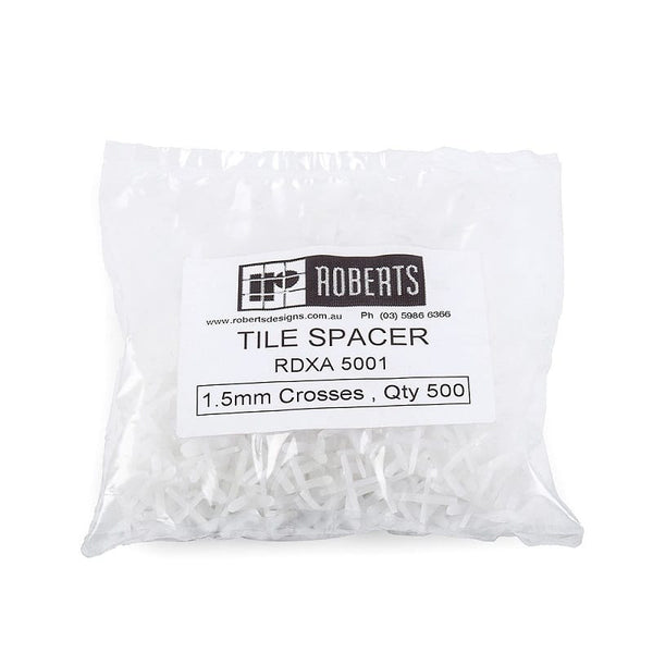 Victiles simple RDXA5001 ROBERTS DESIGN X SHAPE SPACER 1.5MM*500 BAG