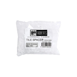 Victiles simple RDXA5008 ROBERTS DESIGN X SHAPE SPACER 3MM*100 BAG
