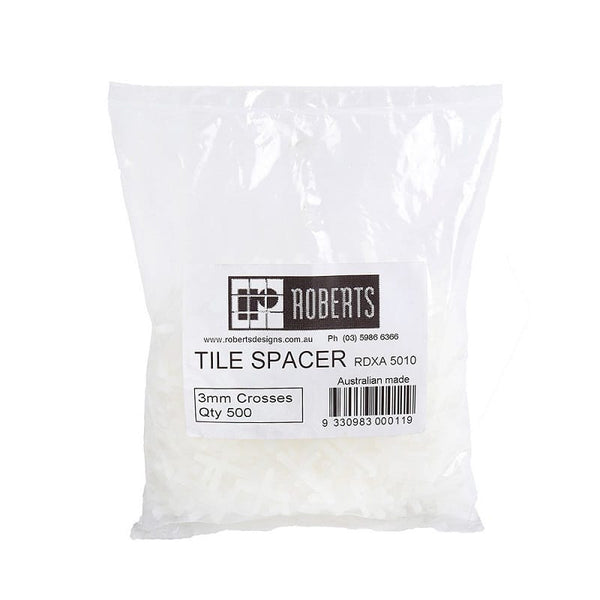 Victiles simple RDXA5010 ROBERTS DESIGN X SHAPE SPACER 3MM*500 BAG