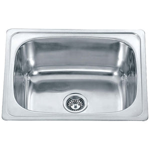 Victiles Sinks SS A23 LAVASSA Single 35L Laundry Tub