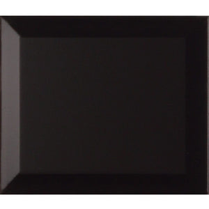 Victiles Tile 187836 ET_FORMA BISEL NERO SATIN 120X140MM Spain Made