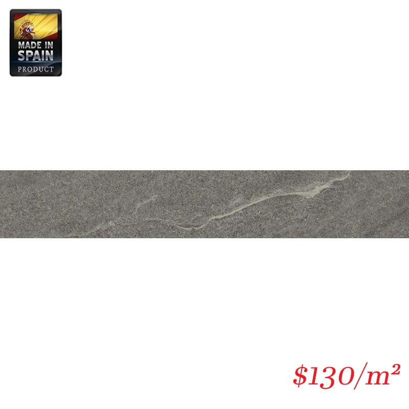 Victiles Tile 187929 EMPORIO GRAFITE REC MATT 95X600MM Spain Made