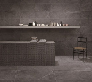 Victiles Tile T/ENMTCOL206060 ENTIVA ENZO COAL LASTRA 20MM 600*600mm REC.