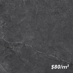 Victiles Tile T/ENMTCOL206060 ENTIVA ENZO COAL LASTRA 20MM 600*600mm REC.