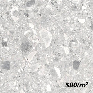 Victiles Tile T/CESTLGL206060 ENTIVA CEPPO STONE LIGHT GREY LASTRA 20MM 600*600mm REC.