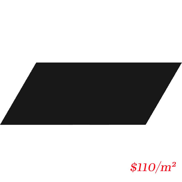 Victiles Tile T/FCBLA1125	ESTUDIO FRAME CHEVRON BASE L ANTHRACITE MATT 110*250mm