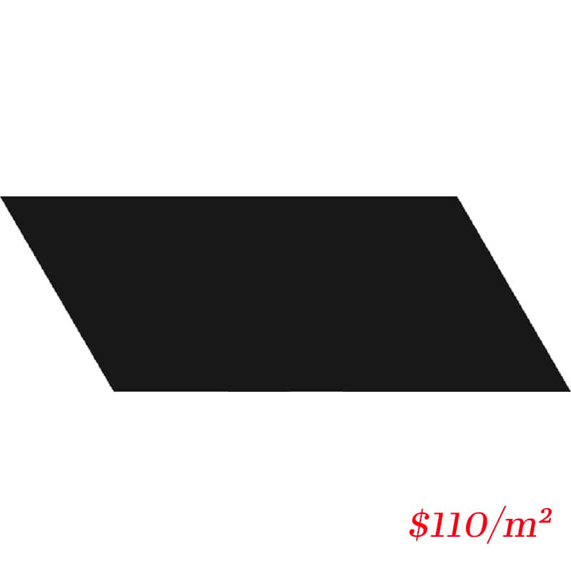 Victiles Tile T/FCBRA1125	ESTUDIO FRAME CHEVRON BASE R ANTHRACITE MATT 110*250mm