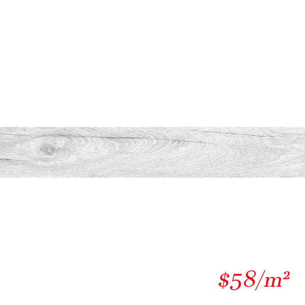 Victiles Tile OAK WHT122M OAK WHITE 1200X200MM MATT