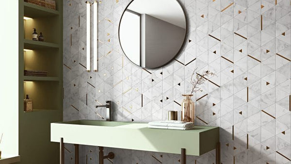 Victiles Tile DEC FORCAR DECO FORMES CARRARA 298x256MM