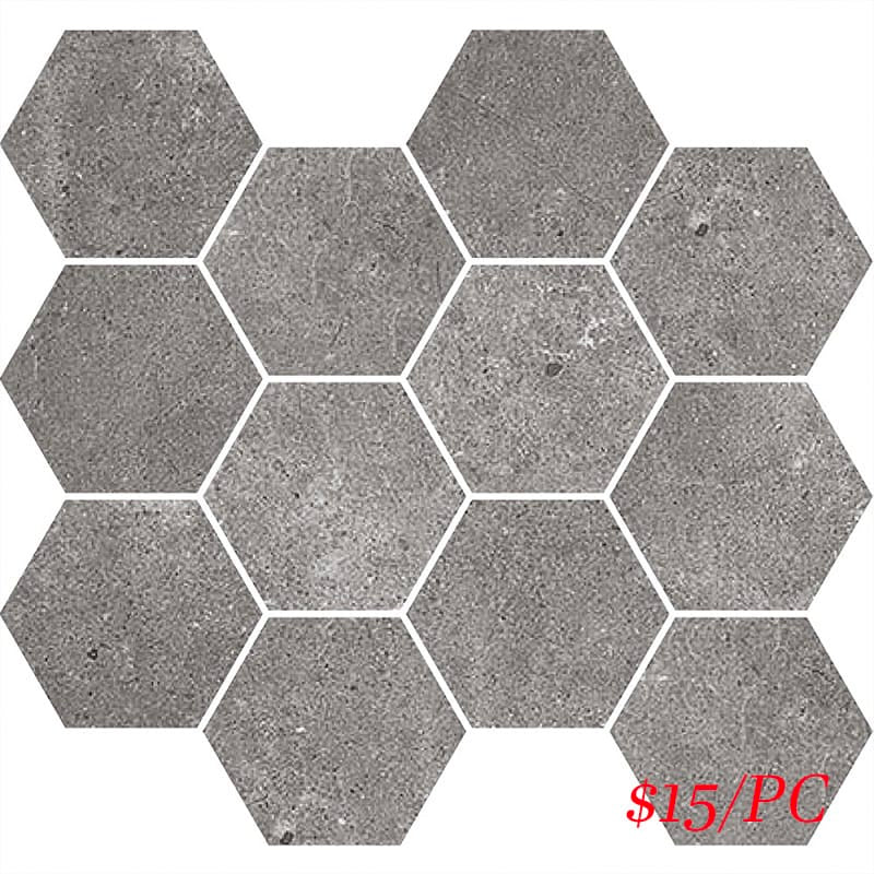 Victiles Tile PRD GRY30HEX PARADIGM GREY HEXAGON MOSAIC MATT 300X300MM