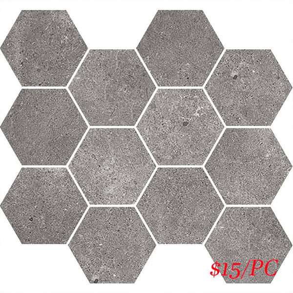 Victiles Tile PRD GRY30HEX PARADIGM GREY HEXAGON MOSAIC MATT 300X300MM