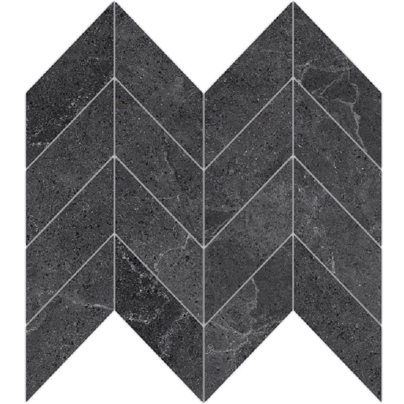 Victiles Tile T/ENARHECOMOS ENTIVA ENZO ARROW HEAD COAL MOSAIC 404*356mm