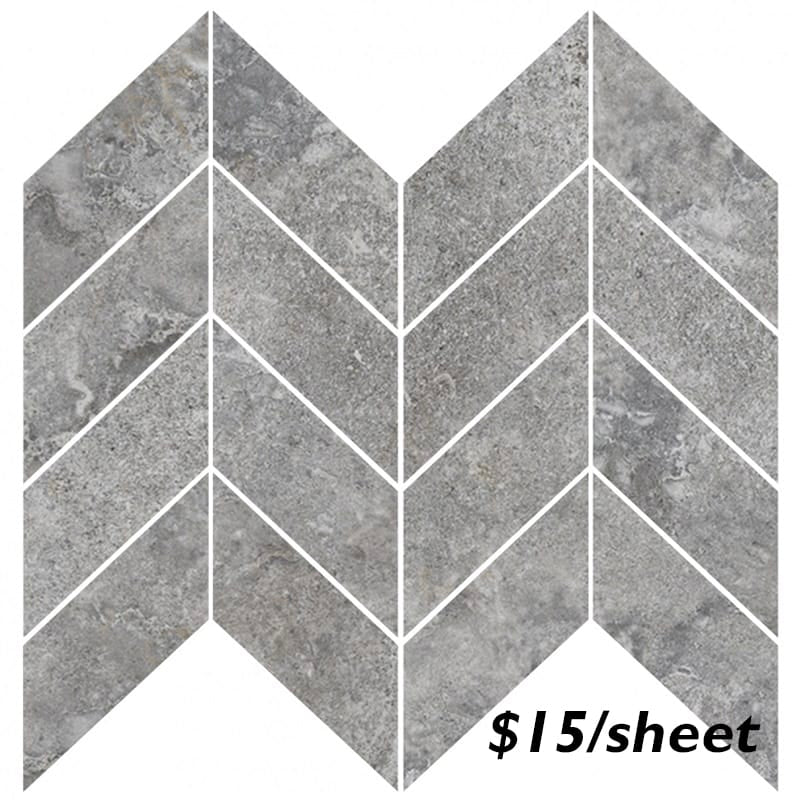Victiles Tile T/STVARHECMOS	ENTIVA STONE VALLEY ARROW HEAD CINDER MOSAIC 404*356mm