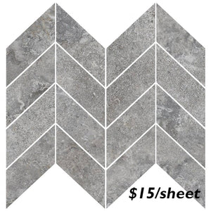Victiles Tile T/STVARHECMOS	ENTIVA STONE VALLEY ARROW HEAD CINDER MOSAIC 404*356mm