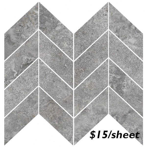 Victiles Tile T/STVARHECMOS	ENTIVA STONE VALLEY ARROW HEAD CINDER MOSAIC 404*356mm