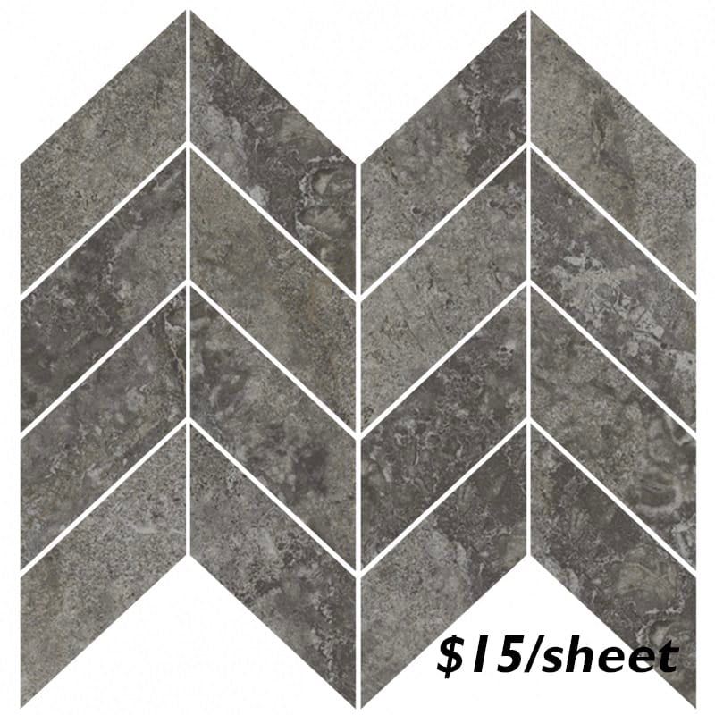 Victiles Tile T/STVARHEGMOS	ENTIVA STONE VALLEY ARROW HEAD GRAPHITE MOSAIC 404*356mm