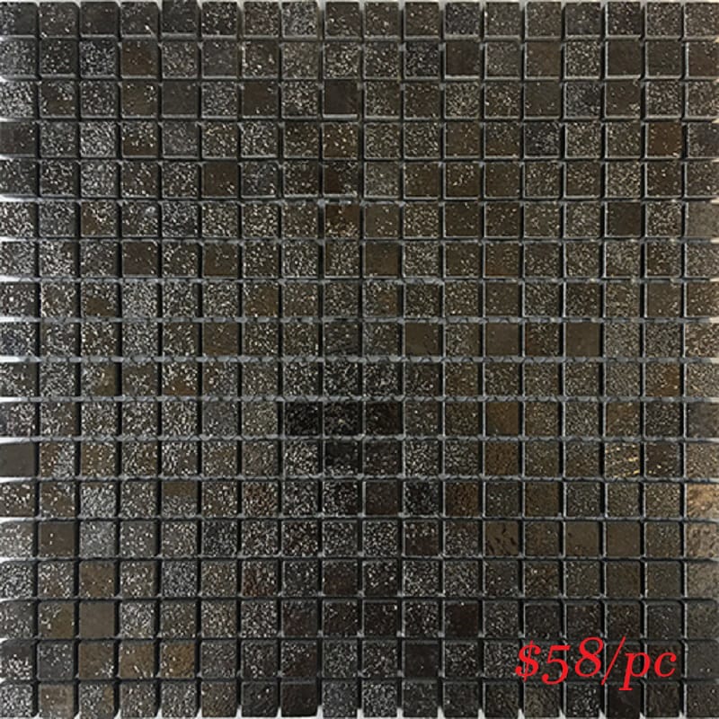 Victiles Tile NATSTOLAV15158 NATURAL STONE LAVA 15mmX15mmX8mm (304mmX304mm)