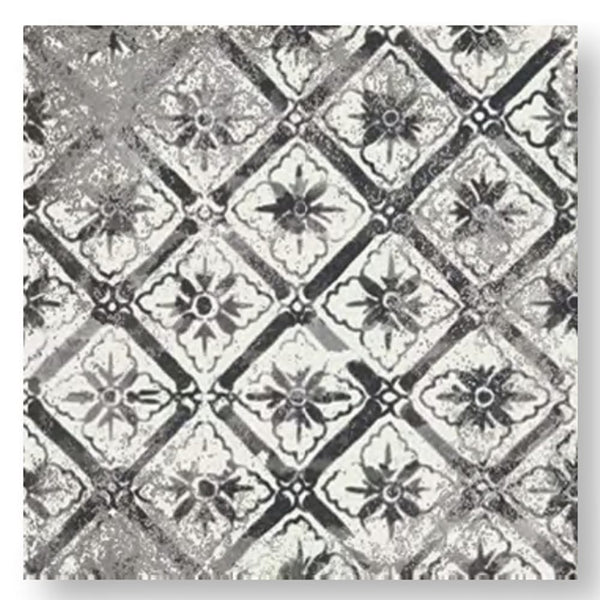 Victiles Tile MARI0027   MAIOLICHE CEMENTINE 8 NERA 200X200MM NOVMAIO08 MADE IN ITALY