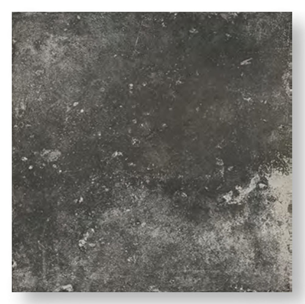 Victiles Tile MARI0031   MAIOLICHE CEMENTINE 900 NERO PLAIN 200X200MM NOVNE MADE IN ITALY