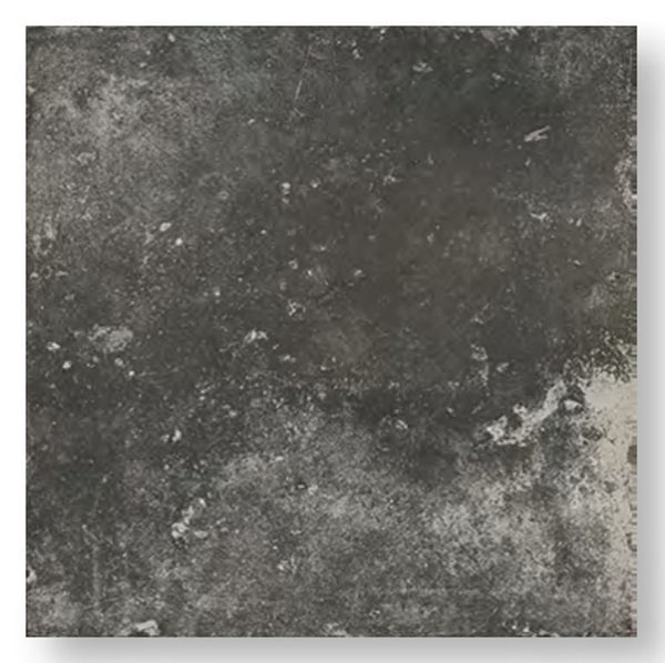 Victiles Tile MARI0031   MAIOLICHE CEMENTINE 900 NERO PLAIN 200X200MM NOVNE MADE IN ITALY