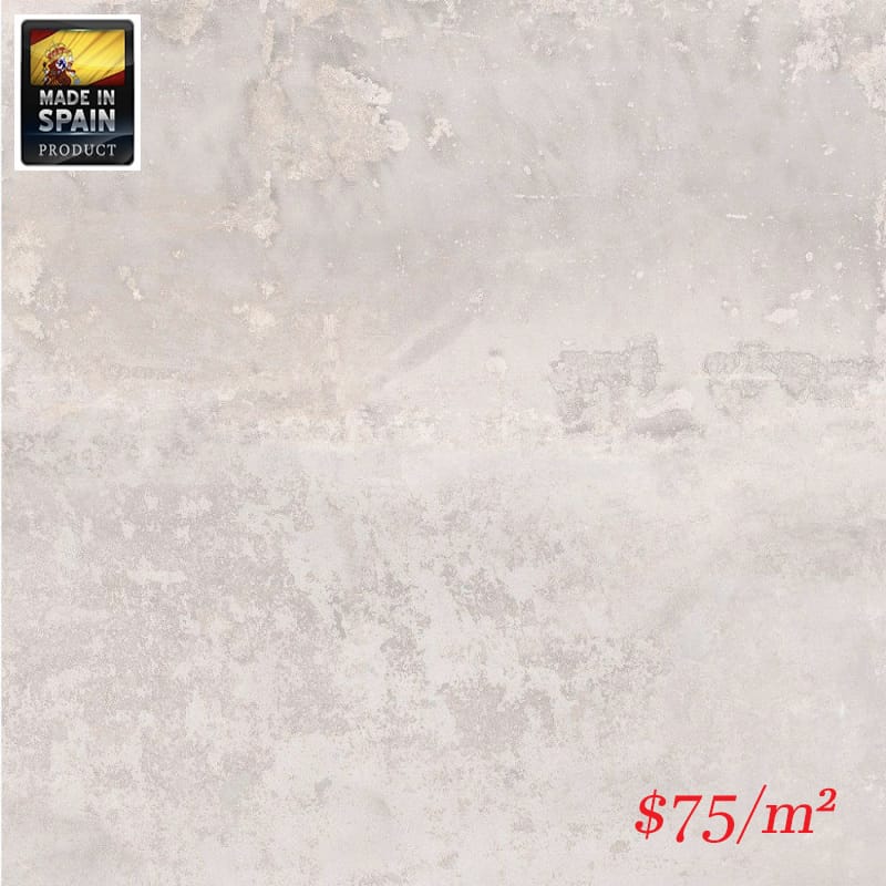 Victiles Tile 187527 FANCY GREY REC MATT 600X600MM Spain Made