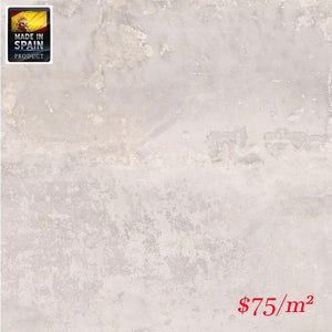 Victiles Tile 187527 FANCY GREY REC MATT 600X600MM Spain Made