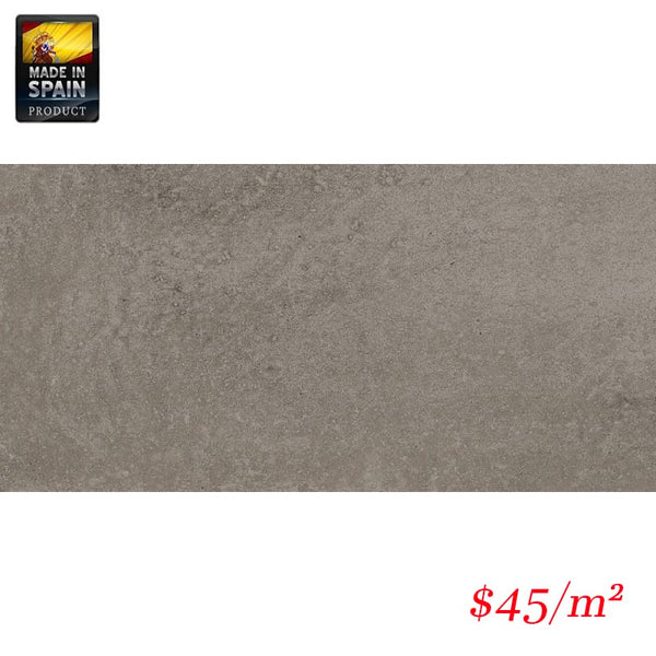 Victiles Tile 187637 FACTORY GRAFITE REC MATT 300X600MM Spain Made