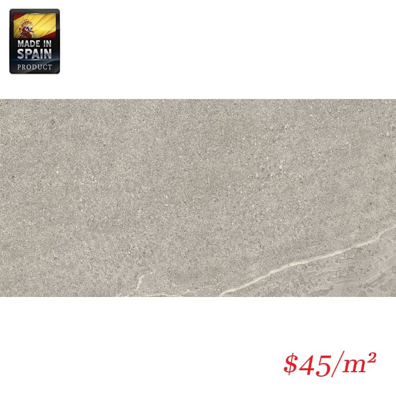 Victiles Tile 187642 EMPORIO GREY REC MATT 300*600MM R10 Spain Made