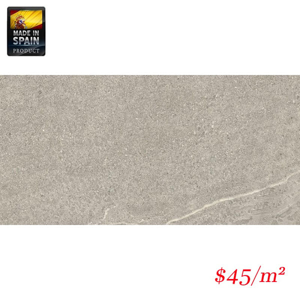 Victiles Tile 187642 EMPORIO GREY REC MATT 300*600MM R10 Spain Made