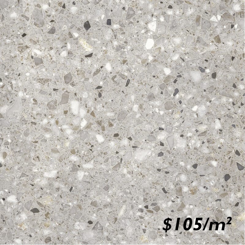 Victiles Tile SAI0015 FRAMMENTA TERRAZZO TAUPE POLISH RECT 600X600MM