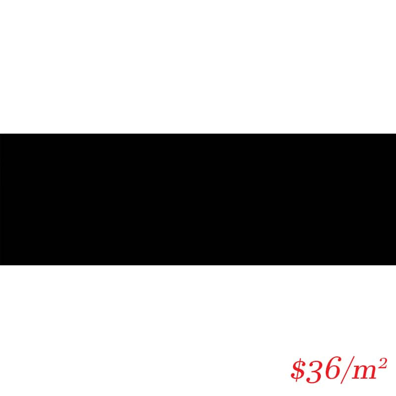 Victiles Tile LEO0030 SUBWAY GLOSS BLACK 100X300MM