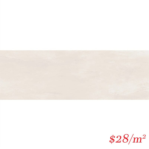 Victiles Tile LEO0031 SUBWAY MATT WHITE 100X300MM