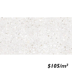 Victiles Tile SAI0004 FRAMMENTA TERRAZZO BIANCO POLISH RECT 300X600MM