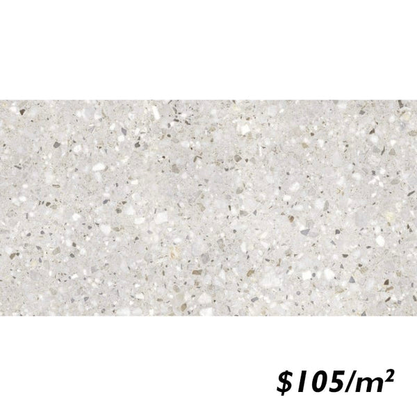 Victiles Tile SAI0009 FRAMMENTA TERRAZZO PERLA POLISH RECT 300X600MM