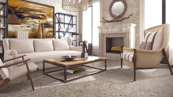 Victiles Tile SAI0014 FRAMMENTA TERRAZZO TAUPE POLISH RECT 300X600MM