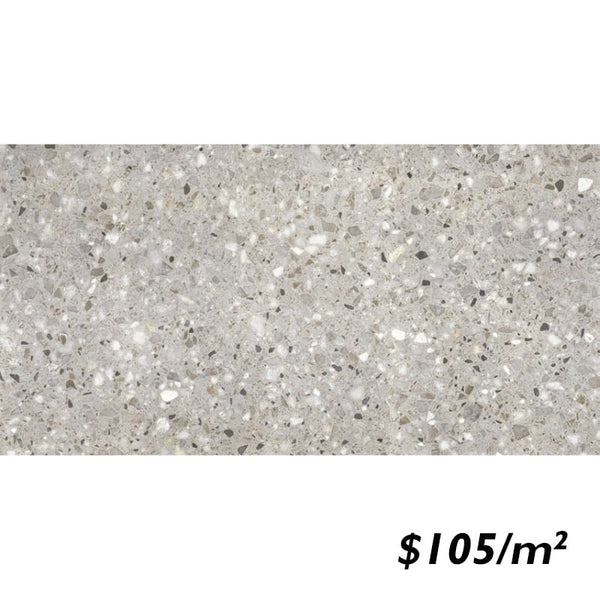 Victiles Tile SAI0014 FRAMMENTA TERRAZZO TAUPE POLISH RECT 300X600MM