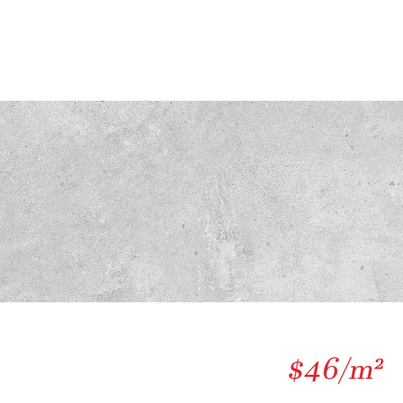 Victiles Tile PRD LGY36L PARADIGM LIGHT GREY 300X600MM LAPPATO