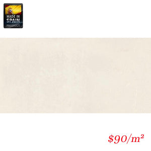 Victiles Tile 187529 FANCY WHITE REC MATT 600X1200MM Spain Made