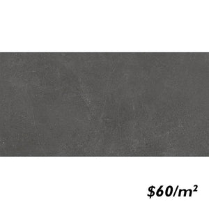 Victiles Tile 612CREBKM C126179 CRETE NERO BLACK MATT P4 600X1200mm