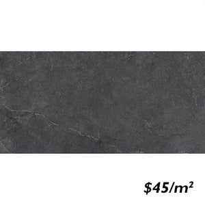 Victiles Tile T/ENMTCOL3060 ENTIVA ENZO COAL LAPPATO 300*600MM REC.