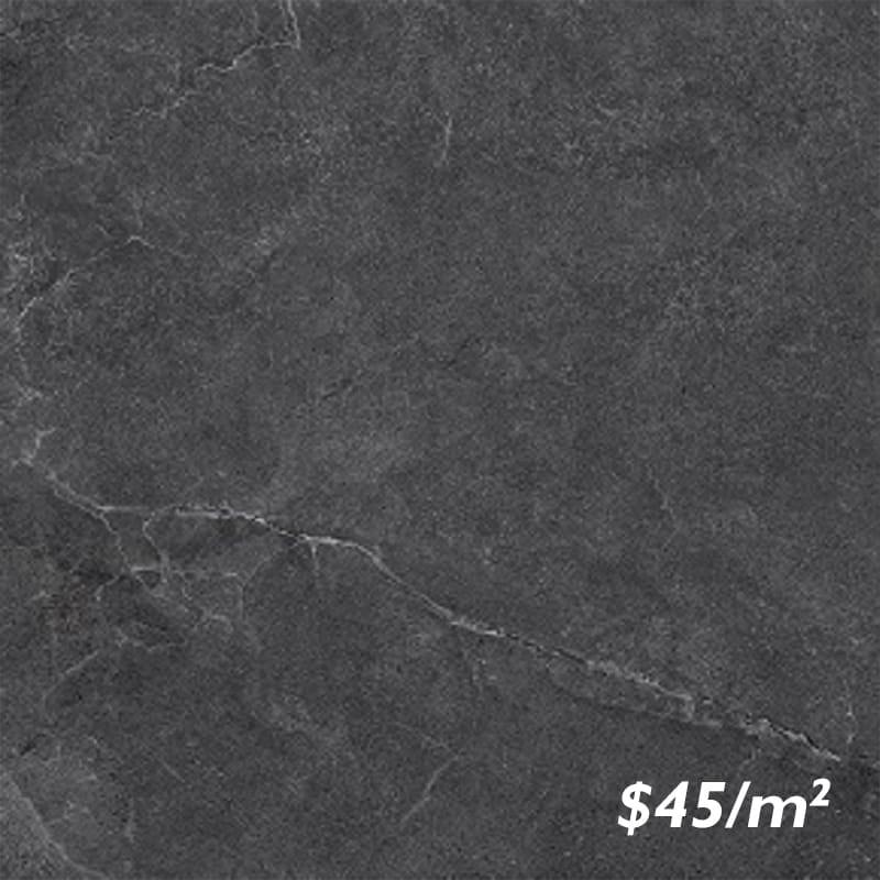 Victiles Tile T/ENMTCOL6060 ENTIVA ENZO COAL LAPPATO 600*600MM REC.