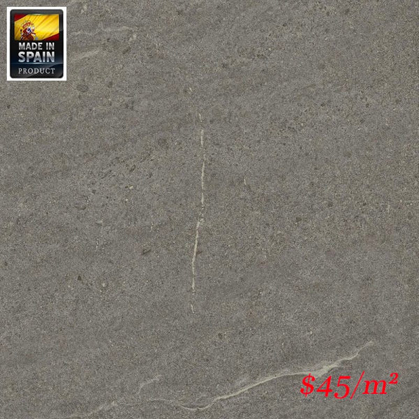 Victiles Tile 187652 EMPORIO GRAFITE REC MATT 600*600MM R10 Spain Made