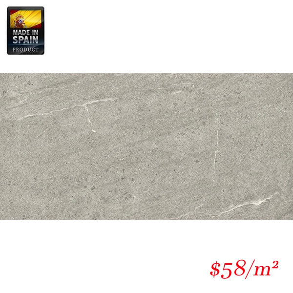 Victiles Tile 187660 EMPORIO GREY REC MATT 600*1200MM R10 Spain Made