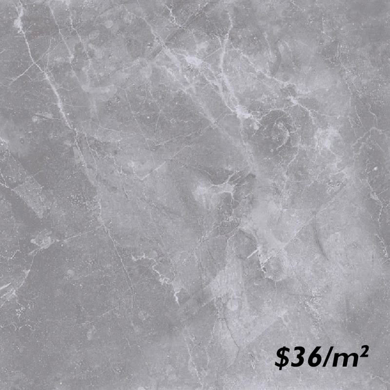 Victiles Tile T/DODGMA6060 GUOCERA DOWNTOWN DARK GREY MATT 600*600mm REC.