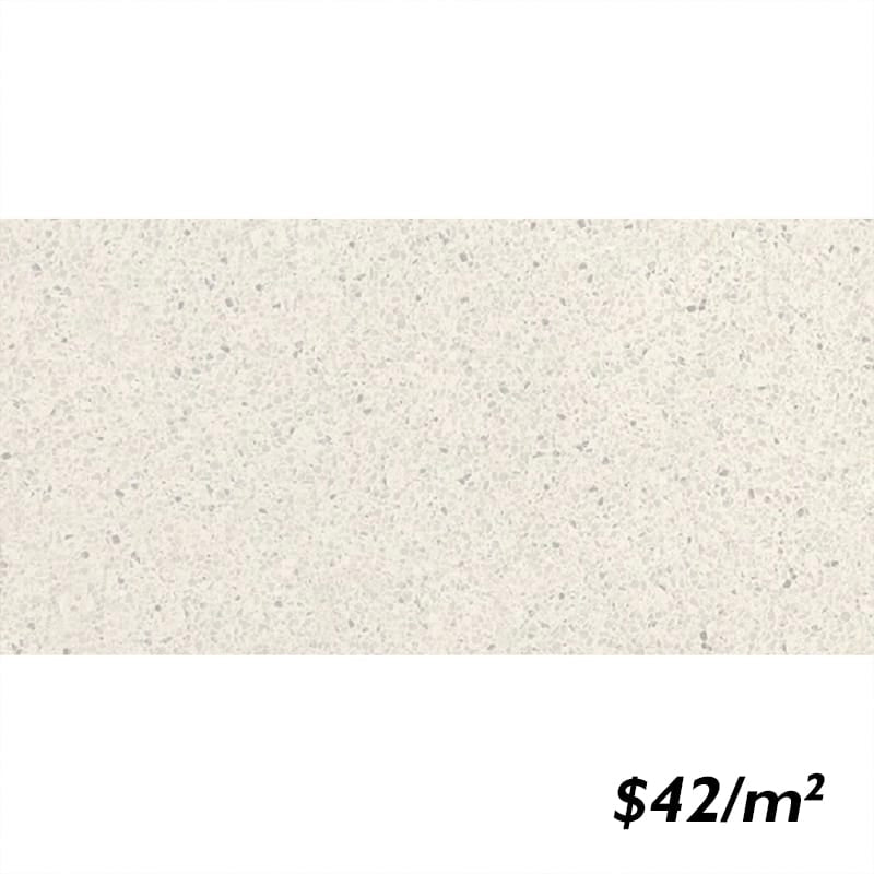 Victiles Tile T/TERWHMTM3060 ENTIVA TERRAZZO WHITE MATT 300*600mm REC.