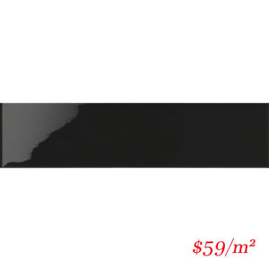 Victiles Tile T/MINBLGL65265 ENTIVA MINIMAL BLACK GLOSS 65*265mm