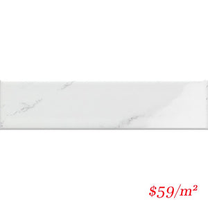 Victiles Tile T/MINCAG65265 ENTIVA MINIMAL CARRARA GLOSS 65*265mm