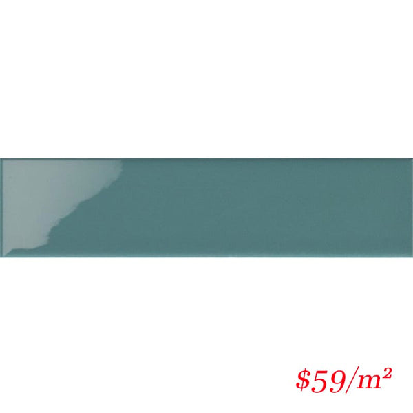 Victiles Tile T/MINDGG65265 ENTIVA MINIMAL DARK GREEN GLOSS 65*265mm