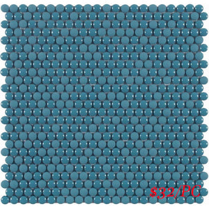 Victiles Tile 187538 DOTS BLUE 282X285mm Spain Made